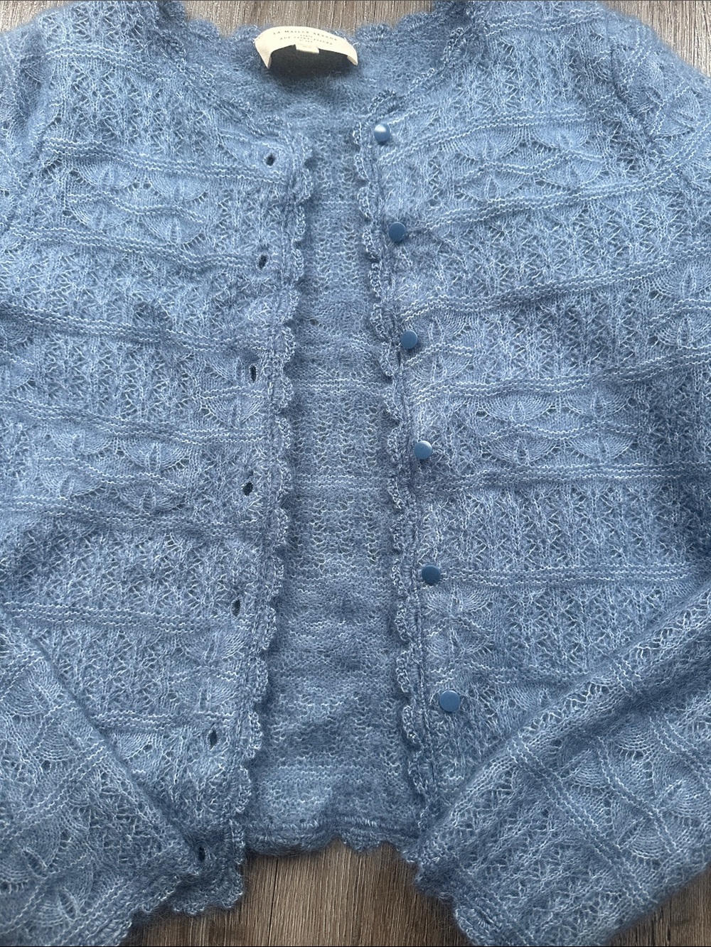 SEZANE VARDA CARDIGAN Knit Button Cardigan - Picture 3 of 6